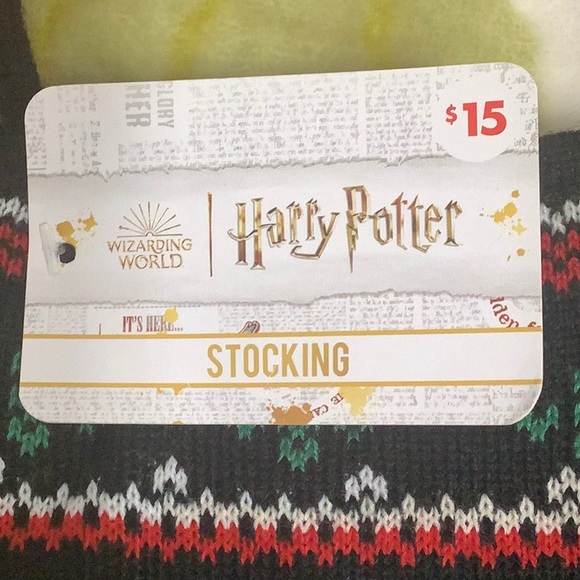SOLD, SOLD Harry Potter Pajamas with Christmas Stocking ,NWT - Picture 7 of 9